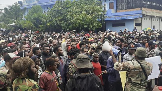 demo papua