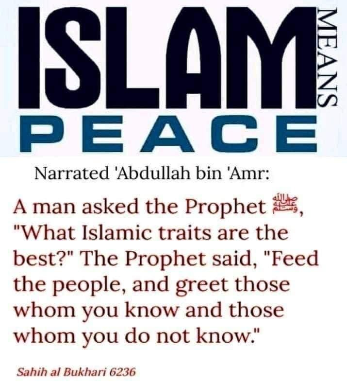 Islam is peace