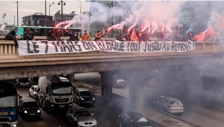 Demo buruh di France-AFP dan France24