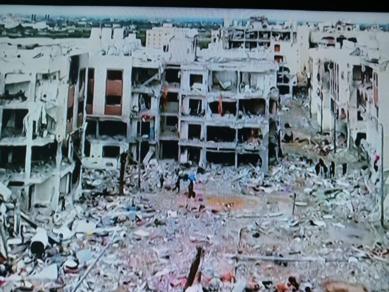 Gaza's ruins