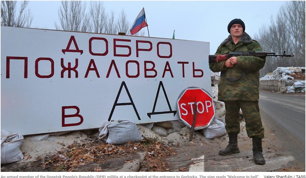 DPR militia (The Moscow Times and TASS)